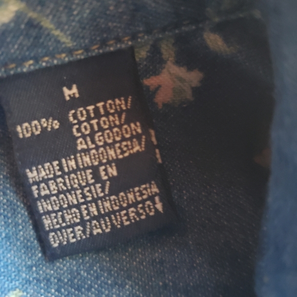 Vintage Crazy Horse‎ Chambray Floral Dress - Picture 7 of 7